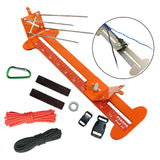 Stainless Steel Paracord Bracelet Maker Jig Kit Knitting Cord Knit DIY Tool