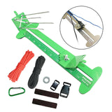 Stainless Steel Paracord Bracelet Maker Jig Kit Knitting Cord Knit DIY Tool