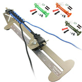 Stainless Steel Paracord Bracelet Maker Jig Kit Knitting Cord Knit DIY Tool
