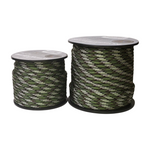 Type 4 750lbs Polyester Green Camo Paracord