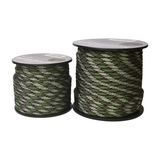 Type 4 750lbs Polyester Green Camo Paracord