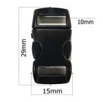 10mm Side Release Buckle 10pcs Pack