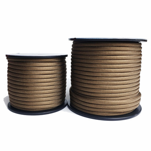 Type 4 750lbs Polyester Coyote Paracord
