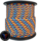 Nylon Fire and Ice 550 Paracord - Type 3 4mm Diameter