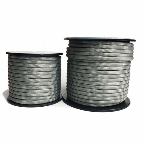 Type 4 750lbs Polyester Gray Paracord