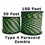 Type 4 750lbs Polyester Zombie Paracord