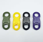 6mm Round End Buckle 10pcs Pack